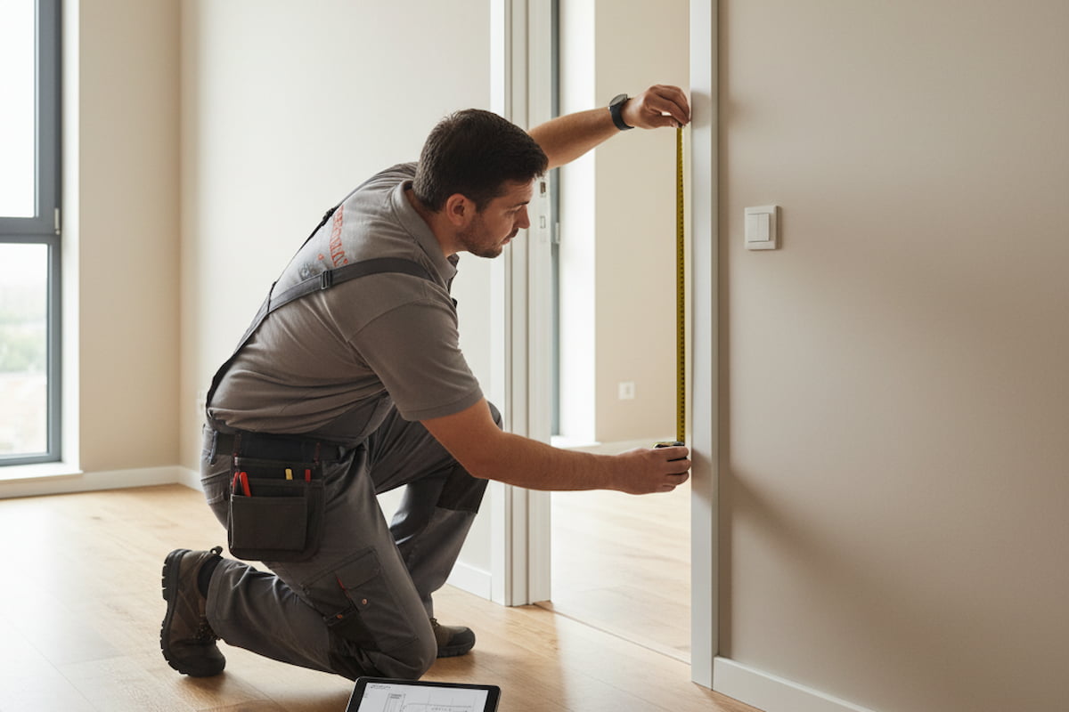 Почему стоит вызвать замерщика перед заказом входной двери?